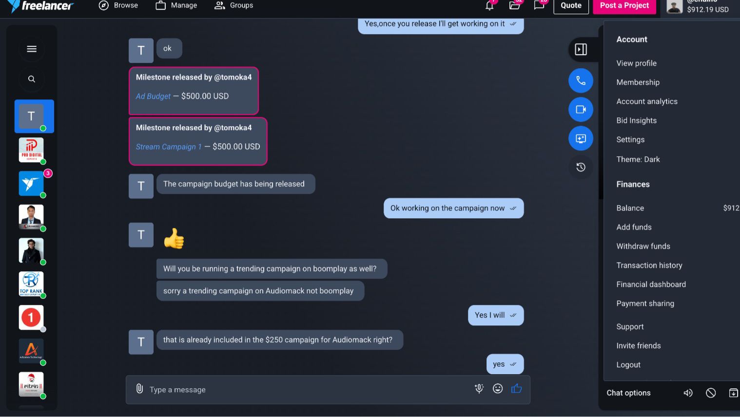 Two $500 milestones